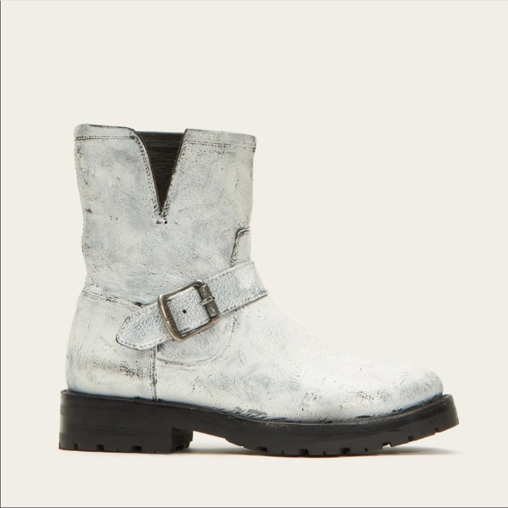 Frye Natalie Short Engineer Lug Boot